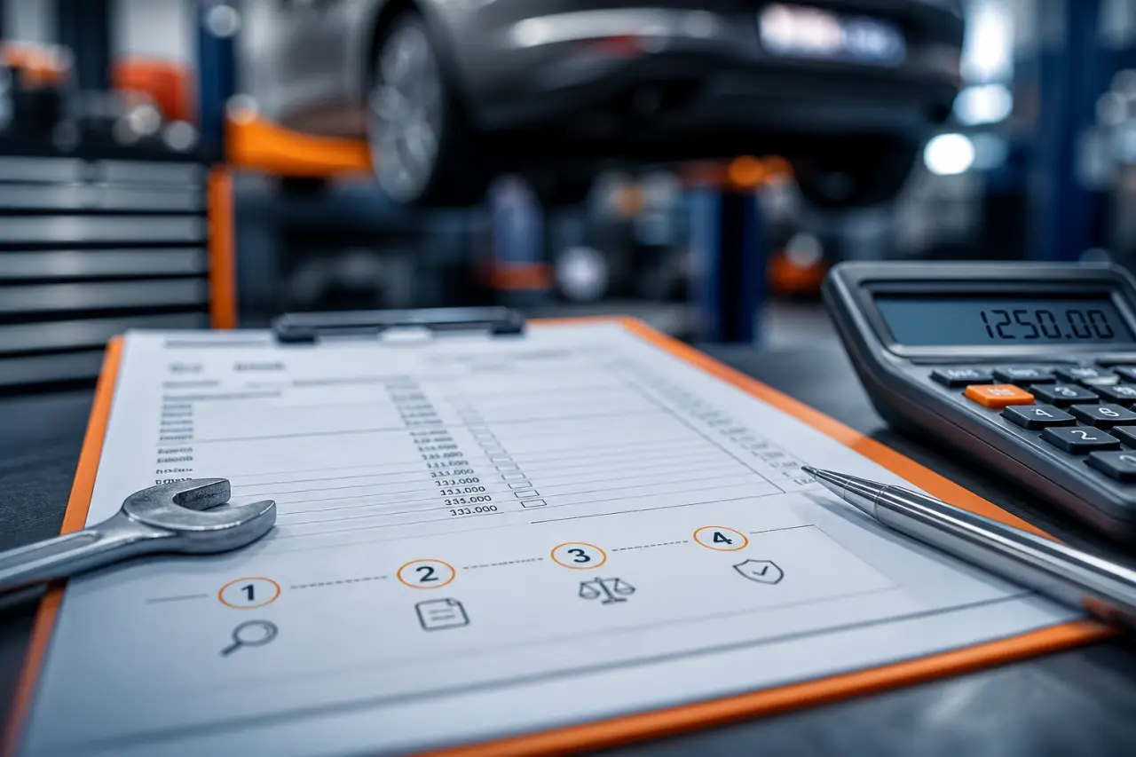 Devis de réparation auto : 4 étapes pour comparer les prix et éviter les surcoûts