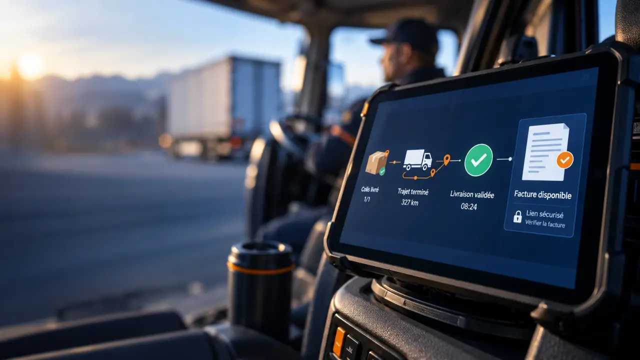 Logiciel de facturation transport : reliez chaque livraison à une facture vérifiable