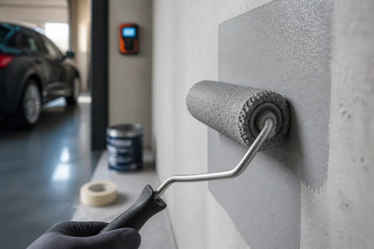 Peindre un mur de garage sans cloques : choisir la bonne peinture, préparer le support et gérer l’humidité