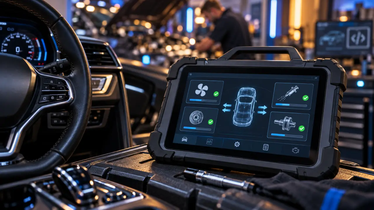 La meilleure valise diagnostic auto multimarque professionnelle privilégie le bidirectionnel avant le codage