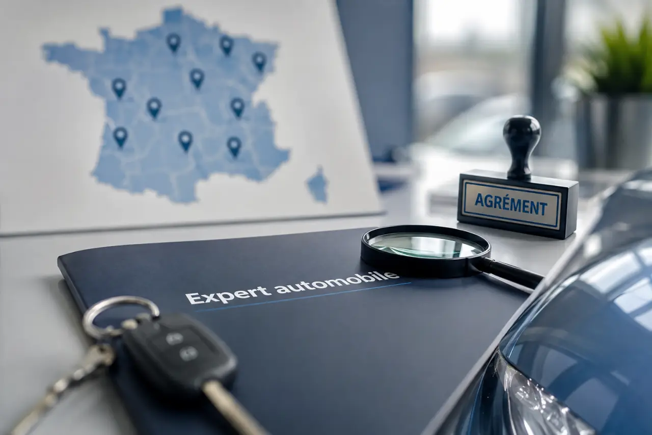 Carte, département, agrément : comment trouver le bon expert automobile ?