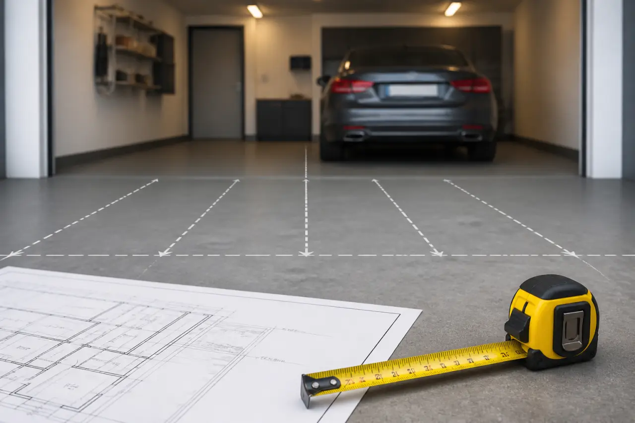 Garage simple, double ou en enfilade : quelles dimensions prévoir vraiment ?